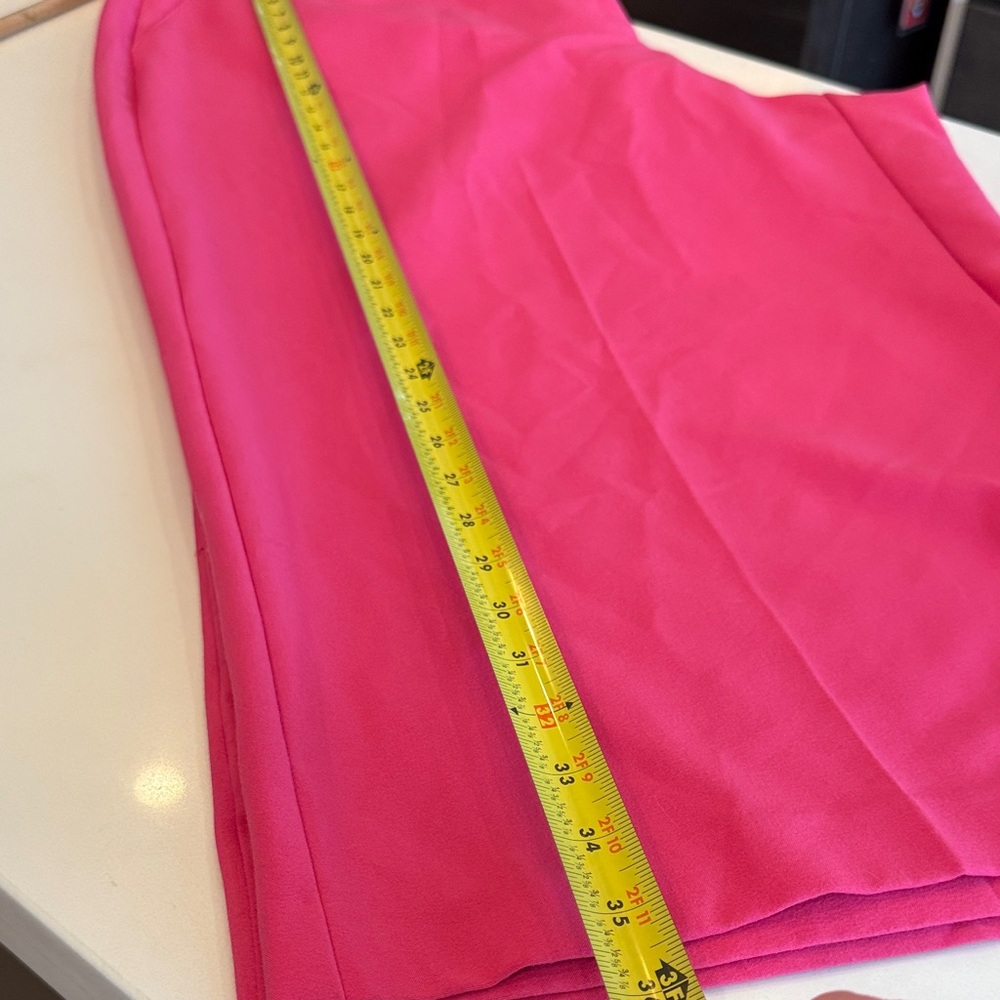 Lane Bryant Vibrant Pink Ankle Pants - Picture 7 of 9
